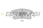 Freni kit pastiglie anteriori Fiat Panda (141A) - Regata (138) - Ritmo I - II (138A) - Uno (146A/E) - 131 - 147 / Lancia Y10 (156) (1985>1995) / Seat   -  BP2203