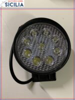 Faretto universale 27 watt ( 9 led ) (tondo) (diametro 11,5 cm) - immagine 2