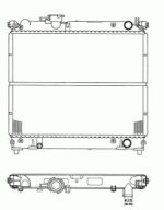 Radiatore raffreddamento Suzuki Vitara 1.6 8v 16v