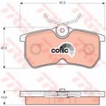 Freni kit pastiglie posteriori Ford Focus (DAW,DBW,DNW,DFW) - Fiesta VI - immagine 2