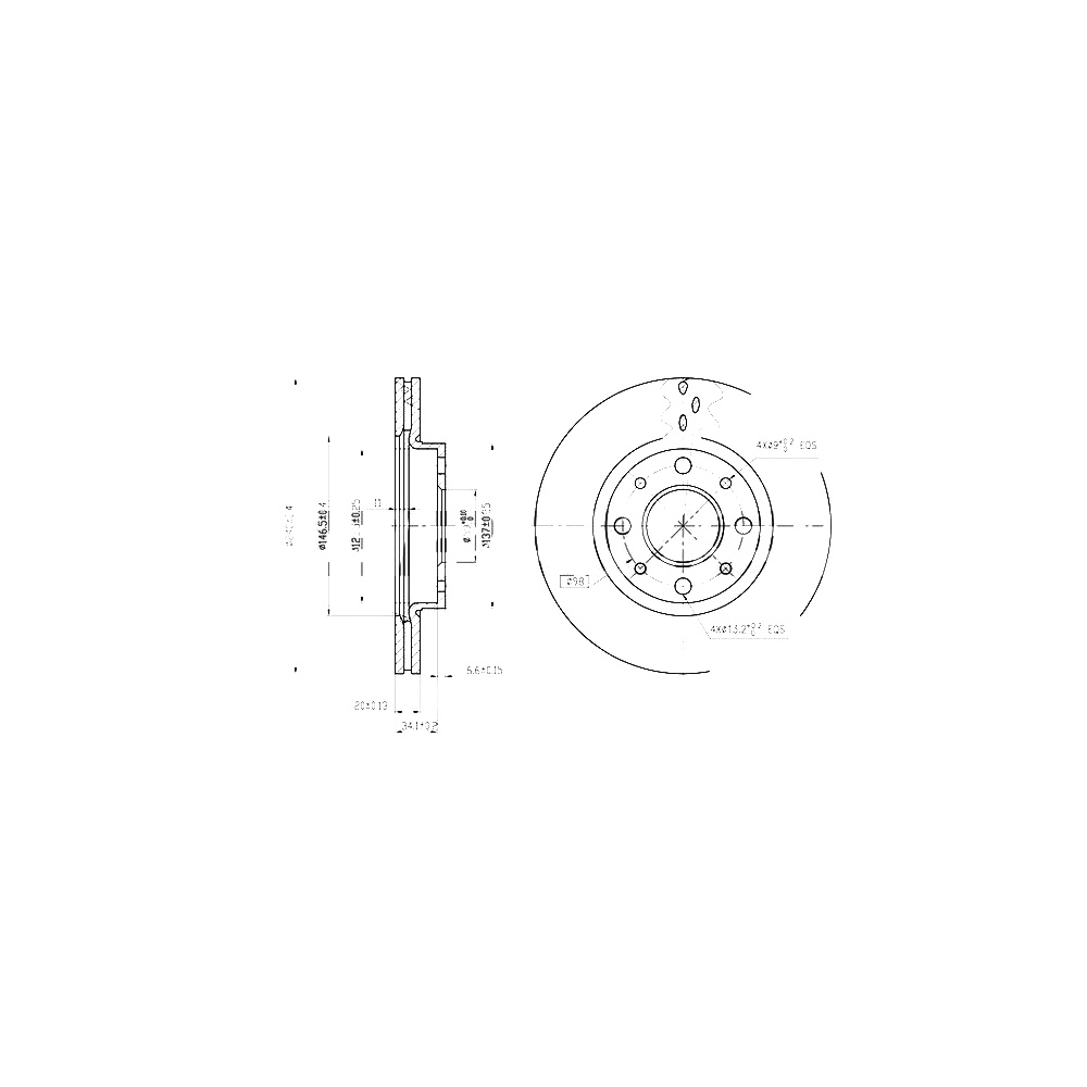 image_5b3634d82613d_179 Coppia dischi freno Assale anteriore per Fiat - (BREMSI) - immagine 1