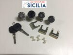 Kit nottolini completo di cilindretti con chiave per Suzuki SJ 410 - SJ 413 - Santana - Samurai