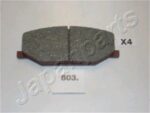 Kit FRENI 803 SUZUKI SJ 1.0 1.3 Dischi + Pasticche - JAPANPARTS DI-807+PA-803AF