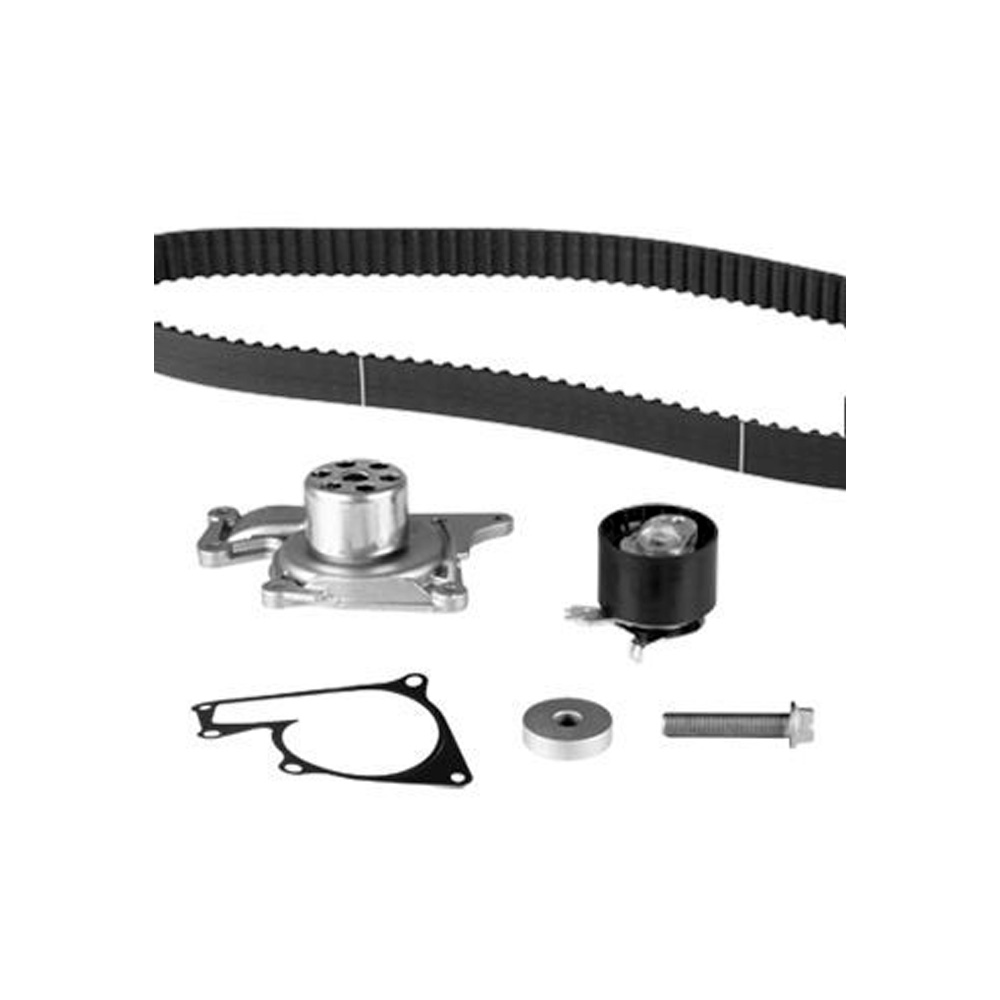 pompa-acqua-kit-cinghie-dentate Pompa acqua + Kit cinghie dentate per Mercedes-Benz, Dacia, Renault - (KWP) - immagine 1