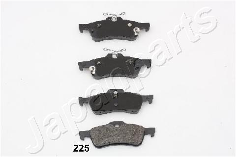 pp-225af Pastiglie freni posteriori honda civic ix-toyota yaris pp-225af japanparts - immagine 1