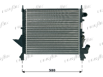 Radiatore raffreddamento Renault Twingo 1.2 ('93->) senza aria condizionata