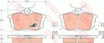 Pasticche Freni Posteriori Volvo / Smart / Mitsubishi
