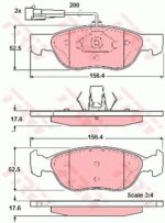 Pasticche Freni Alfa Romeo 145 1.8