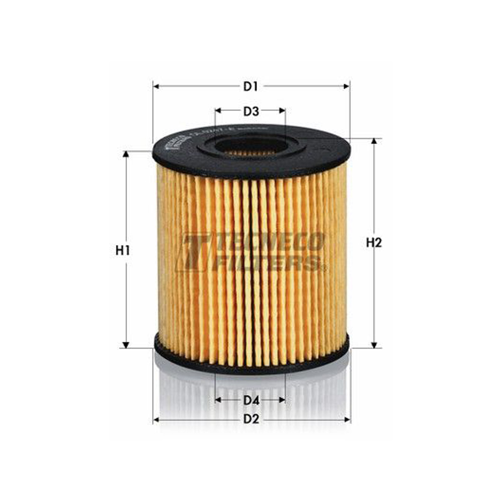 OL0247E Filtro Olio - Tecneco OL0247E - immagine 1