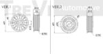 Tendicinghia - TREVI AUTOMOTIVE TA1012 - immagine 2