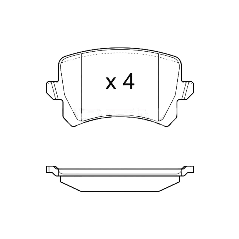 bp3366 Pastiglie Freno - Audi A6 / Seat / VW / Skoda - immagine 1