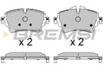 Pastiglie Freno BMW 2 GRAN TOURER (F46) 216 D