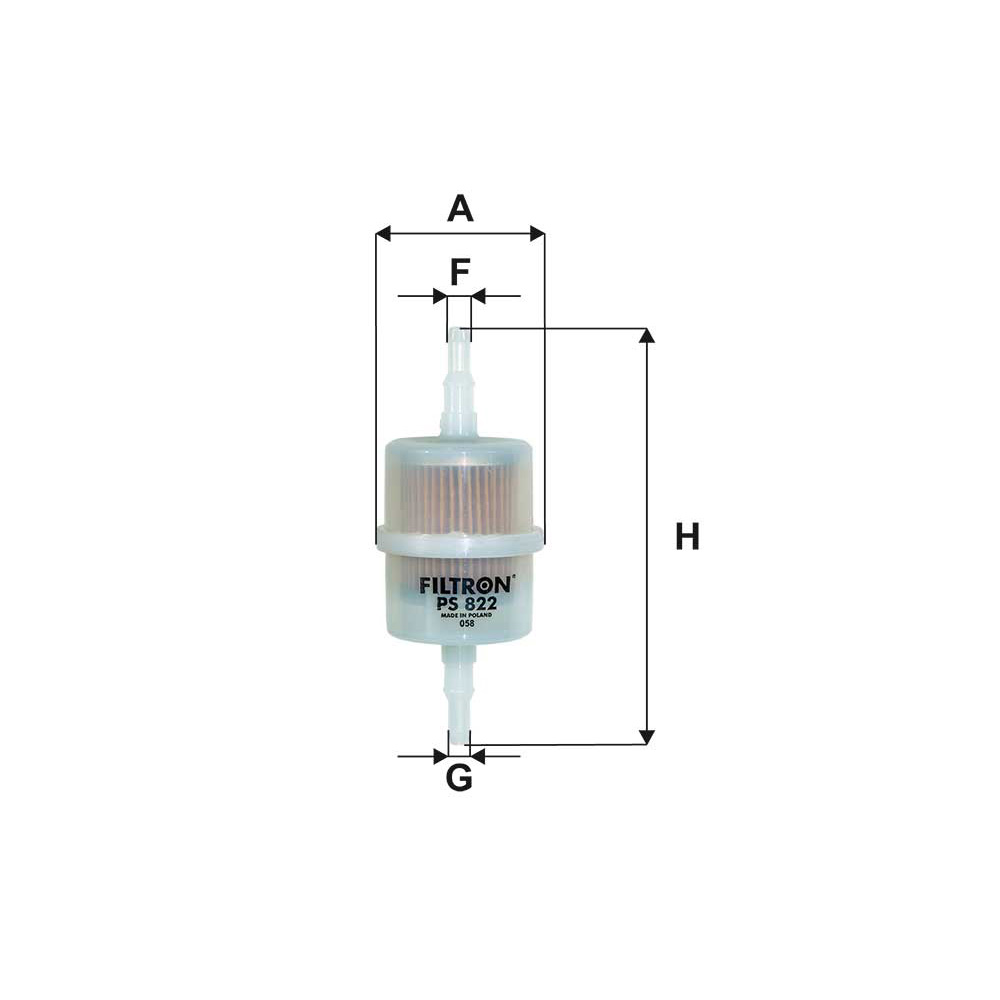 ps822 Filtretto Benzina Universale - immagine 1