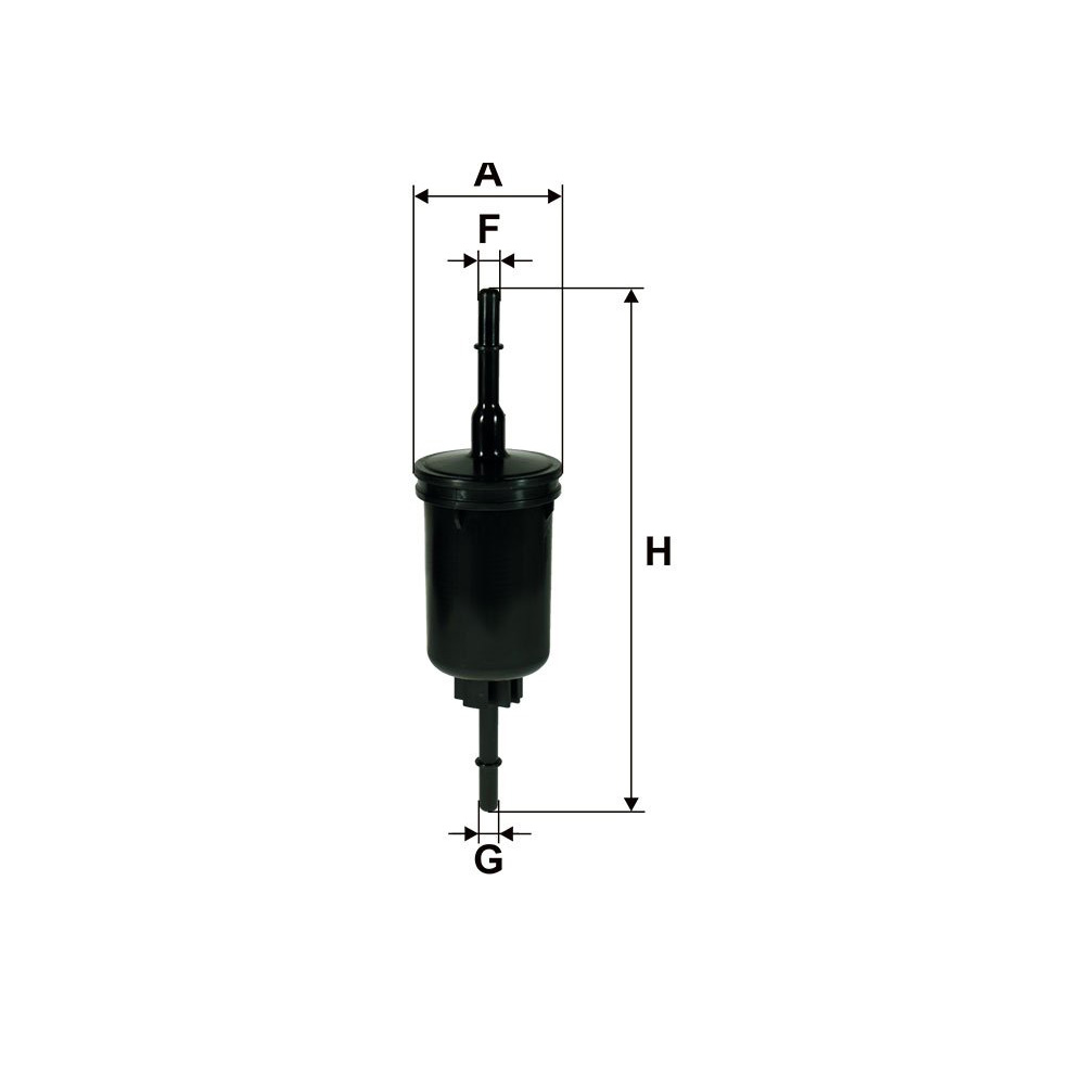ps865-4 Filtro Carburante Ford Fiesta V (02-), Fusion/Fusion Plus; Mazda 2 - immagine 1
