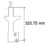 Ammortizzatore - SACHS 170130 - immagine 2