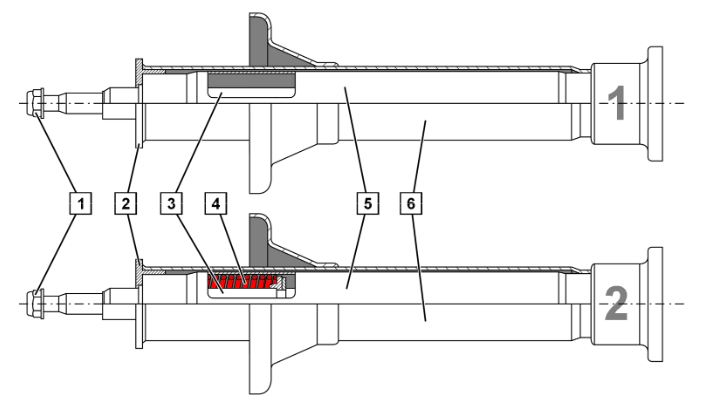 Ammortizzatore - SACHS 110386 - immagine 1