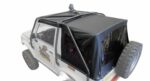 Soft Top Cappottina NERA RAPTOR 4x4 con VETRI OSCURATI per Suzuki SJ Samurai Santana