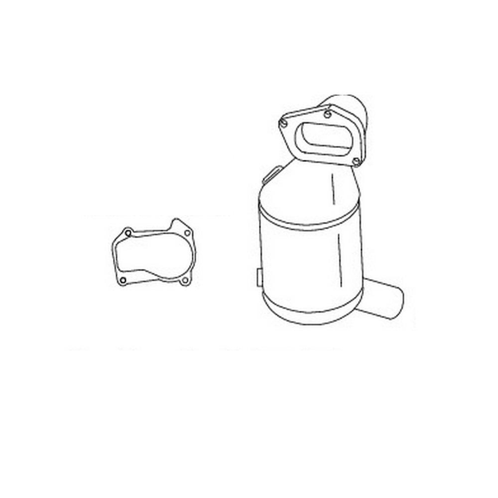 a044075 Catalizzatore Panda 169 - immagine 1