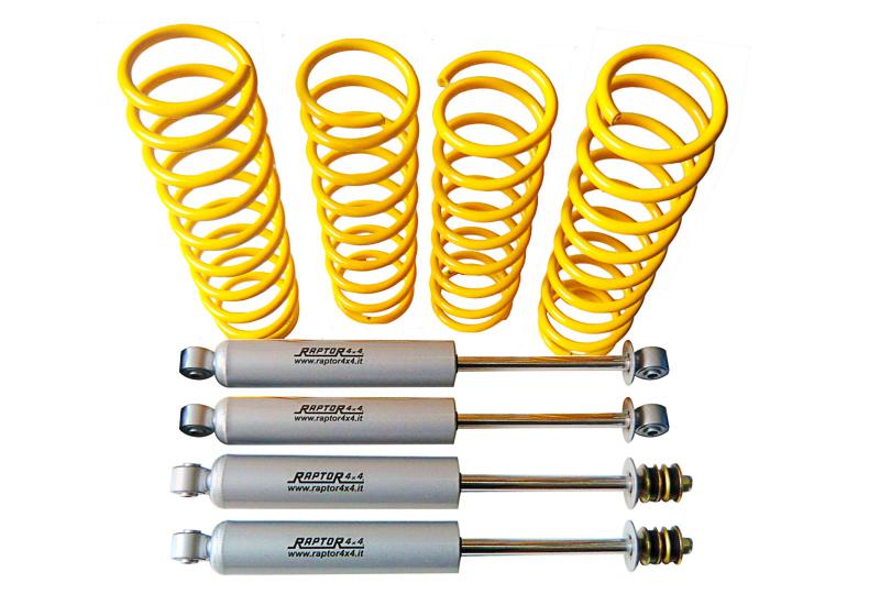 l_081221 Assetto Kit Rialzo +5/6 Cm Hd Raptor 4X4 Per Suzuki Jimny - immagine 1