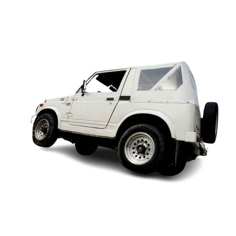 s-l1600__1_-removebg-preview Cappottina Soft Top Impermeabile Bianca Vetri Chiari Suzuki Sj Samurai Santana - immagine 1