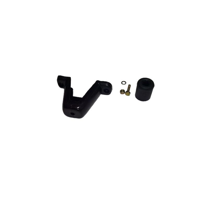 sj-6608-corno-parabrezza-sj Corno Parabrezza Completo Di Gommino Battuta E Vite (Supporto Tampone Cofano) Per Suzuki Sj Samurai Santana - immagine 1